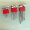 9pcs Ball Point HEX KEY Short Allen Wrench